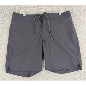 Aether Apparel Board Shorts Mens 34 Black Stretch Quick Dry Swim Trunks‎ Active